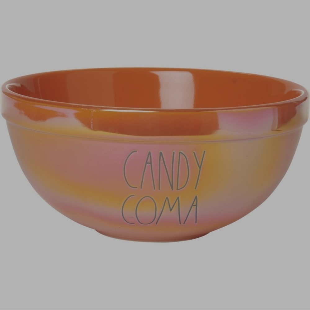 NWT Candy Coma Candy Bowl Halloween dish Rae Dunn